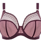 Matilda Plunge Bra - Wine Diamond