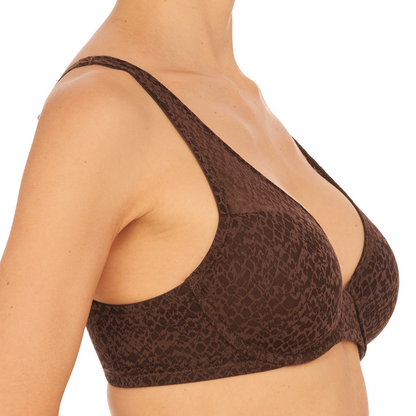 Pretty Smooth Full Fit Contour Underwire Bra - Java Brown