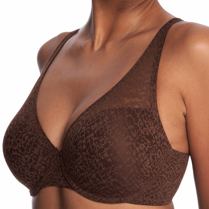 Pretty Smooth Full Fit Contour Underwire Bra - Java Brown