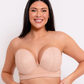 Hey Girls Super Plunge Strapless Bra - Latte Beige