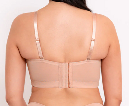 Hey Girls Super Plunge Strapless Bra - Latte Beige