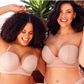 Hey Girls Super Plunge Strapless Bra - Latte Beige