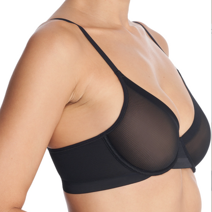 Scope Seamless Underwire Bra - Black