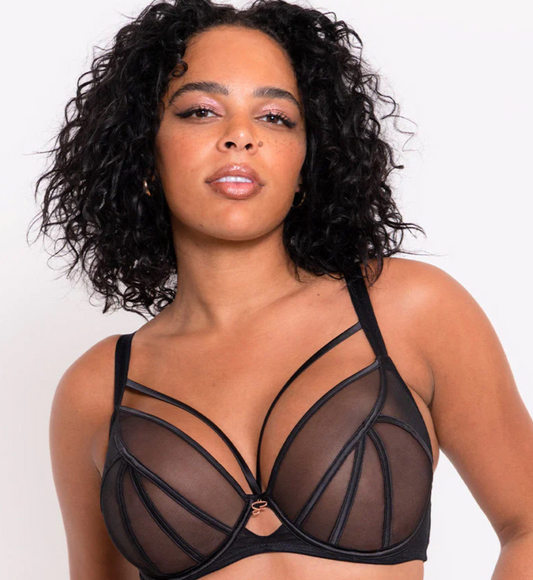 Senses Plunge Bra - Black