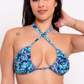 Mykonos String Multiway Bikini Top - Blue Print