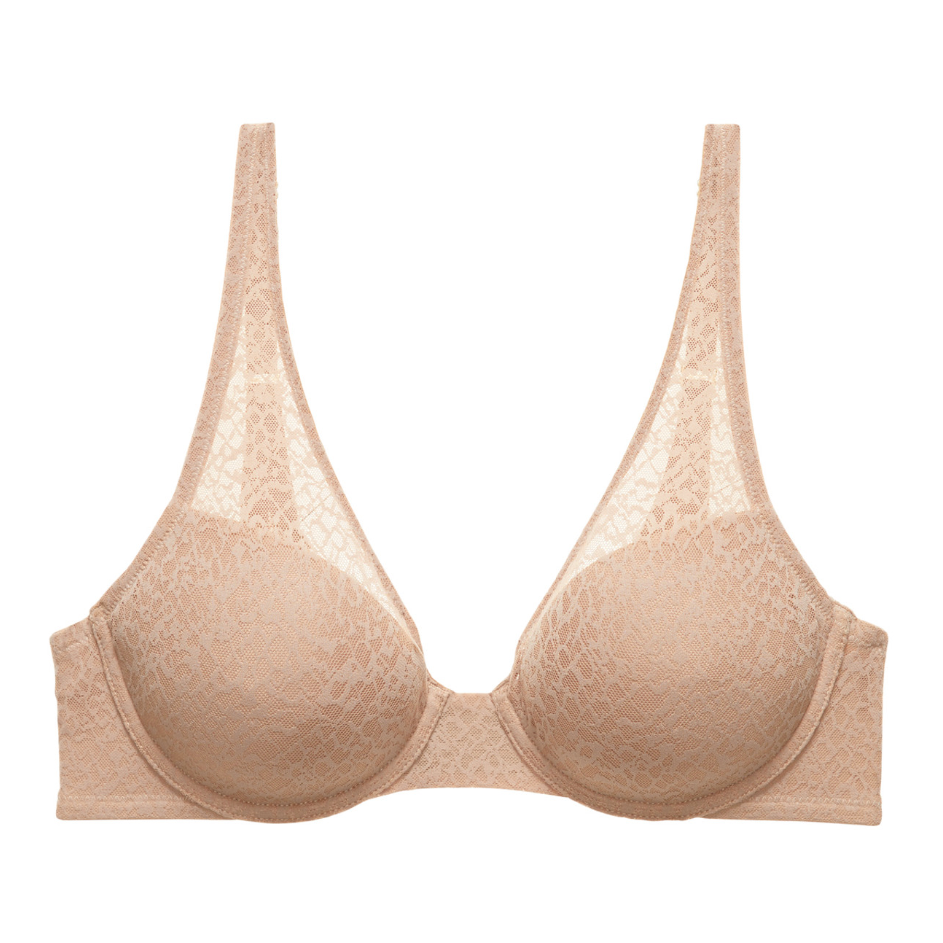 Pretty Smooth Full Fit Contour Underwire Bra - Buff/Nude