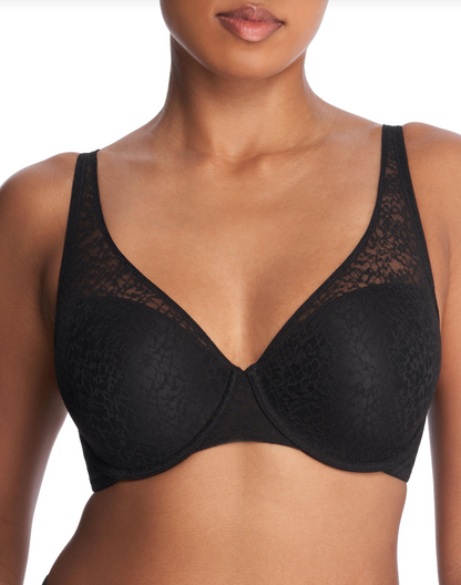 Pretty Smooth Full Fit Contour Underwire Bra - Black