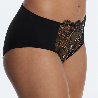 Entice Brief - Black/Rose Gold