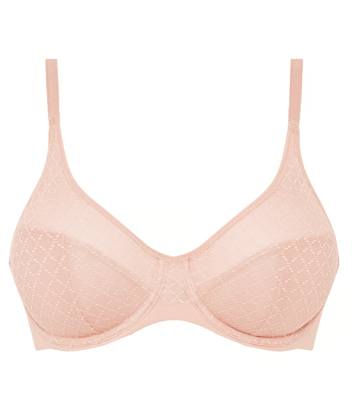 Norah Chic Unlined Underwire Bra - Nude Rose