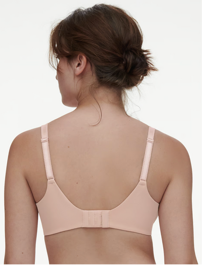 Norah Chic Unlined Underwire Bra - Nude Rose