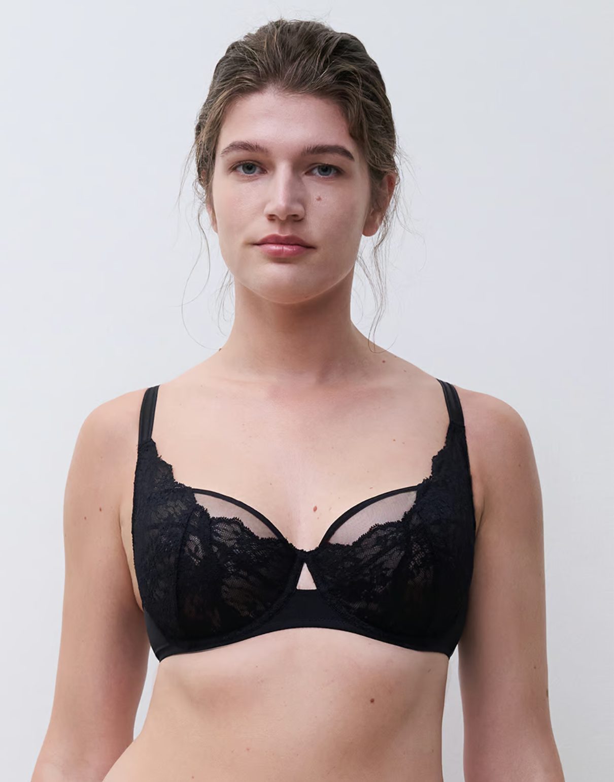 Crush Full Coverage Unlined Underwire Bra - Black