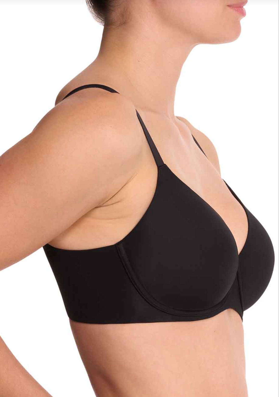 Cloud Comfort Back Smoothing T-Shirt Bra - Black