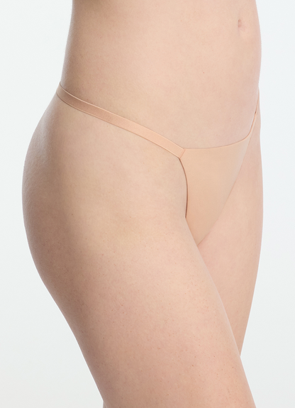 Insider Seamless G-String Thong - Coral Sand Nude