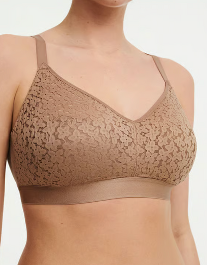 Norah Comfort Supportive Wirefree Bra - Coffee Latte Nude