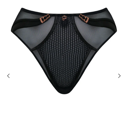 Suspense High Waist Brief - Black