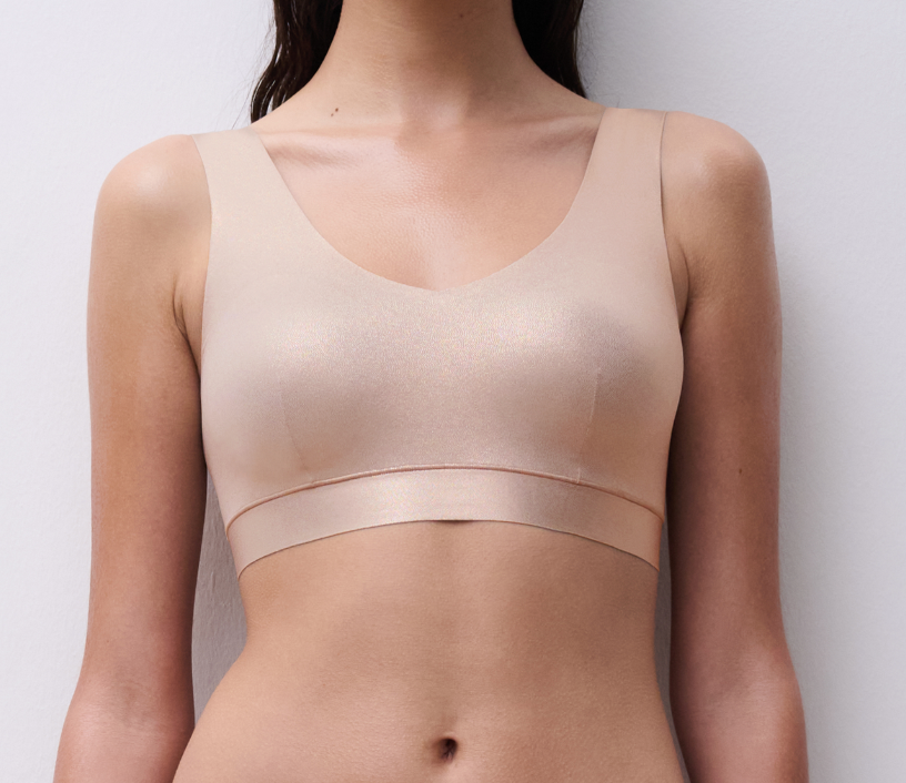 Soft Stretch Padded Bra Top - Golden Glow