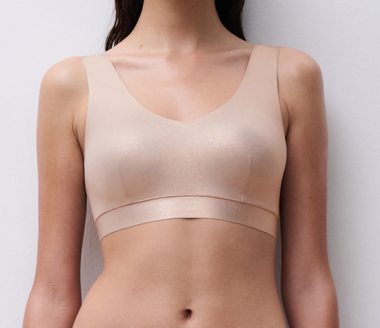 Soft Stretch Padded Bra Top - Golden Glow