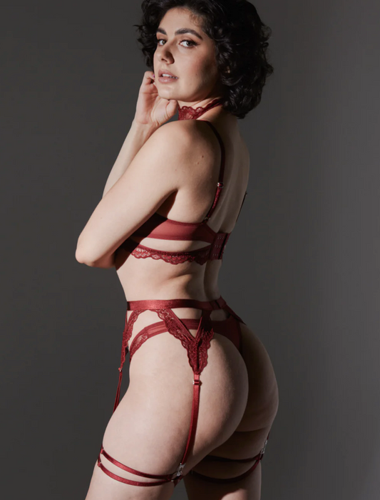 Thigh Strap Garter - Ruby