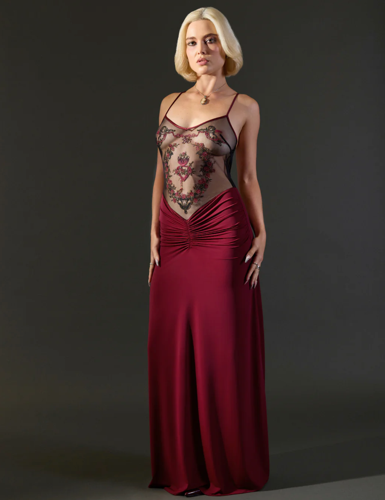 Immaculate Slip - Burgundy