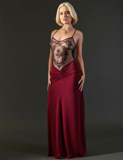 Immaculate Slip - Burgundy