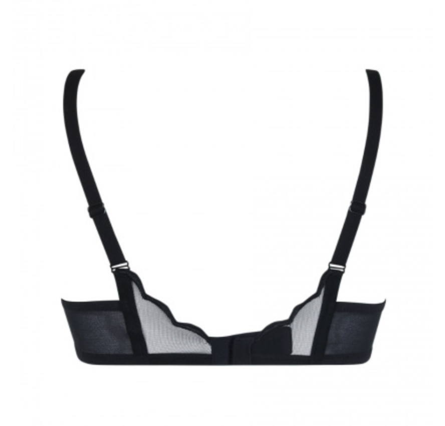 Obsession Non Padded Full Cup Bra - Black