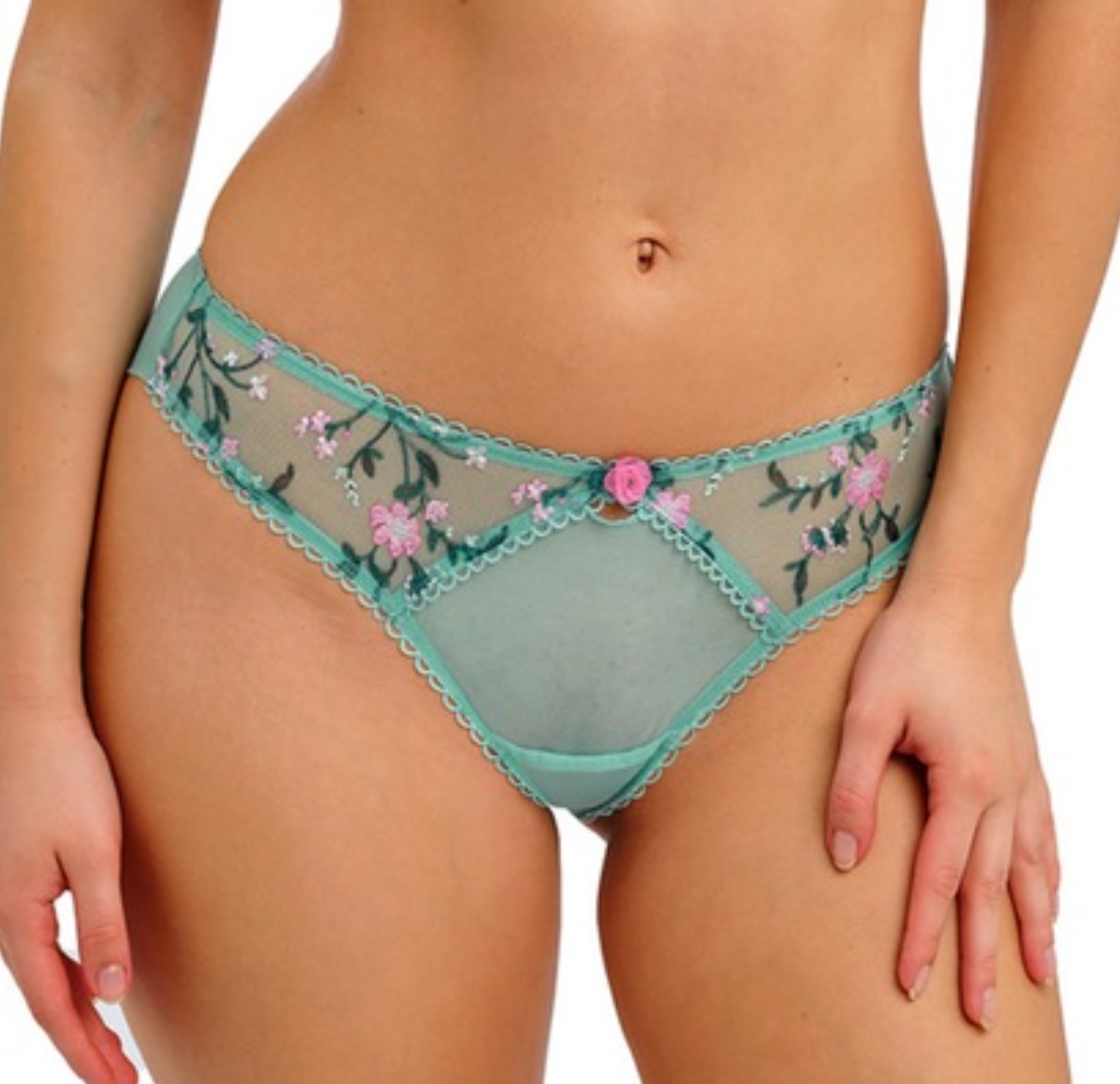Love Crush Brief - Aqua Haze Blue/Green