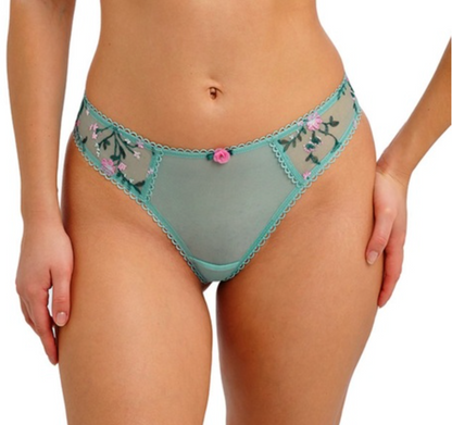 Love Crush Thong - Aqua Haze Blue/Green
