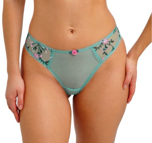 Love Crush Thong - Aqua Haze Blue/Green