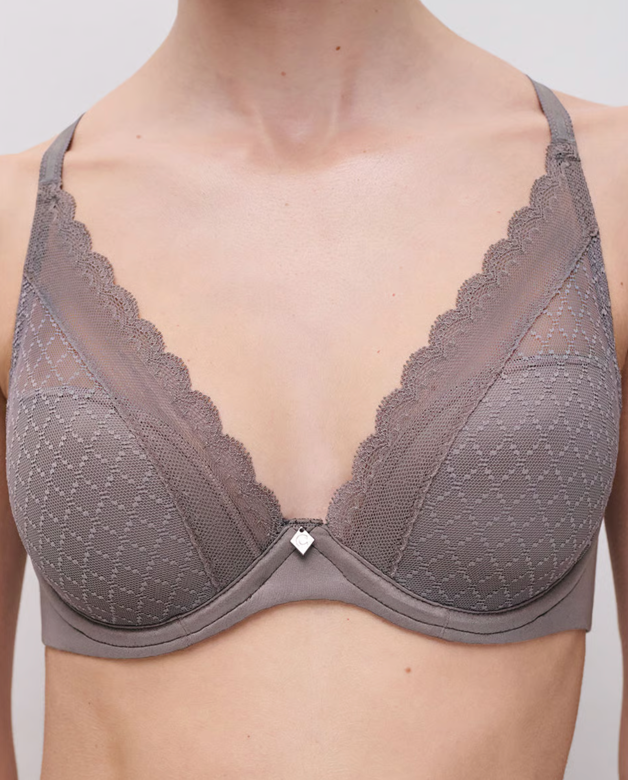 Norah Chic Plunge T-Shirt Bra - Bronzed Taupe