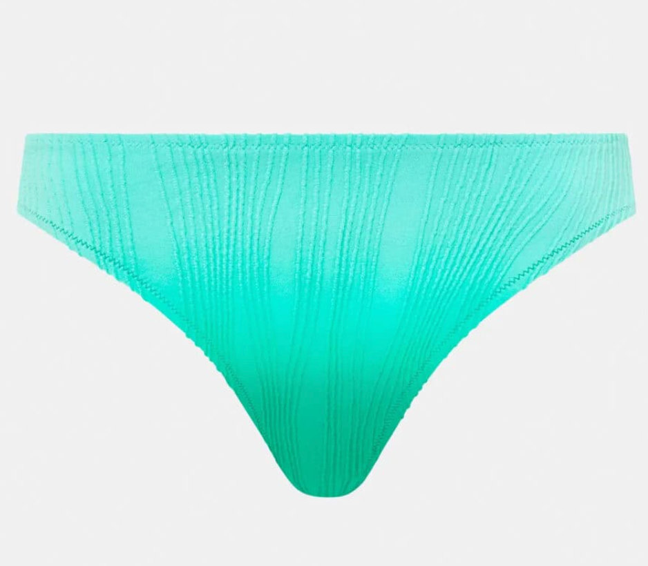 Flex Size Tanga Swim Bottom Tie Dye - Lagoon Green