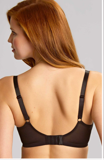 Allure Demi Plunge Bra - Black/Latte