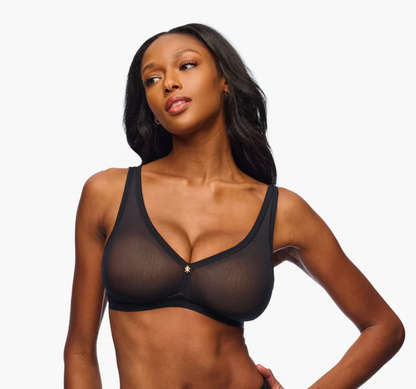 Soire Iconic Curvy Bralette - Black