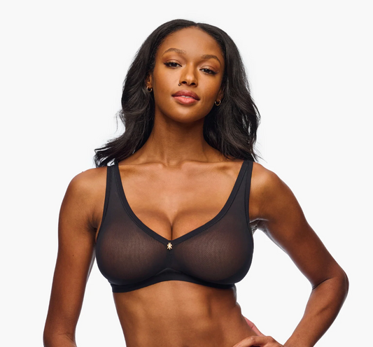 Soire Iconic Curvy Bralette - Black