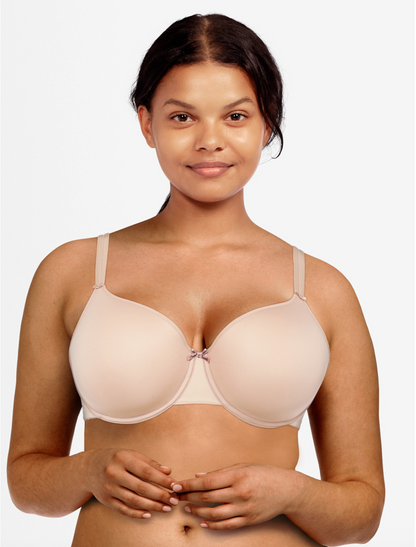 Basic Invisible Smooth Custom Fit Bra - Nude/Organic Rose