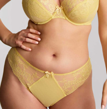 Heidi Brazilian Brief- Lemon Yellow