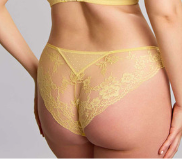 Heidi Brazilian Brief- Lemon Yellow