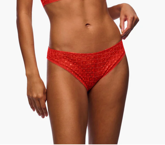 Basilica Ouvert Bikini-Style Brief - Fiamma Burnt Orange