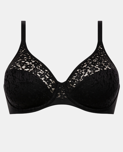 Norah Comfort Underwire Bra - Black