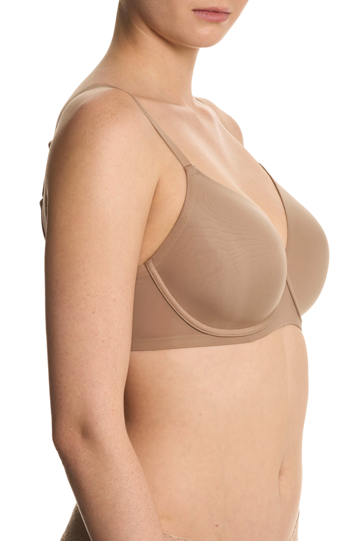 Cloud Comfort Back Smoothing T-Shirt Bra - Dune