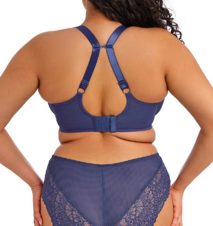 Tiernie Stretch Plunge Bra - Denim Blue