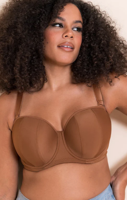 Luxe Strapless - Caramel