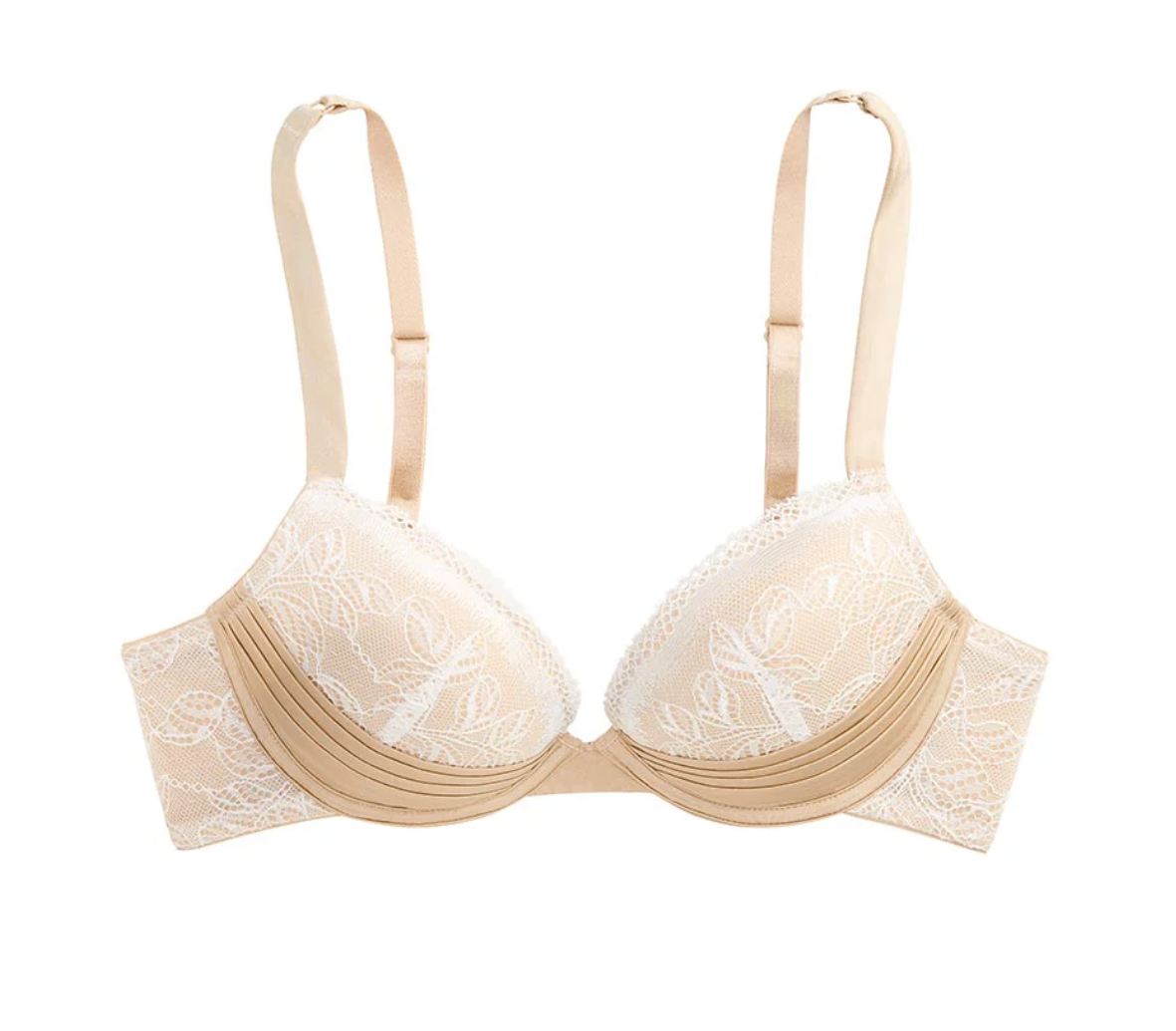 Jen Bra - Ivory/Nude White/Beige