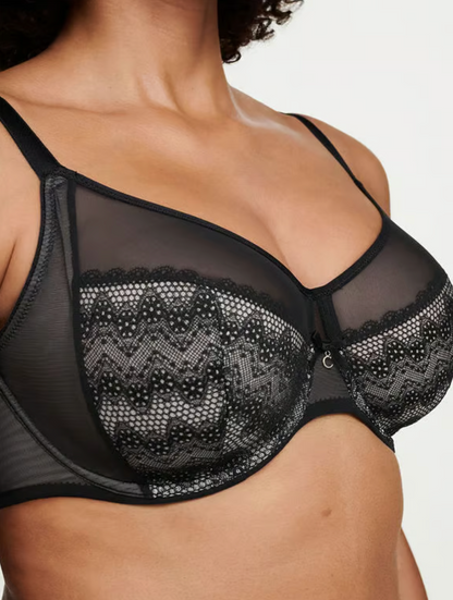 Revele Moi Perfect Fit Underwire Bra - Black