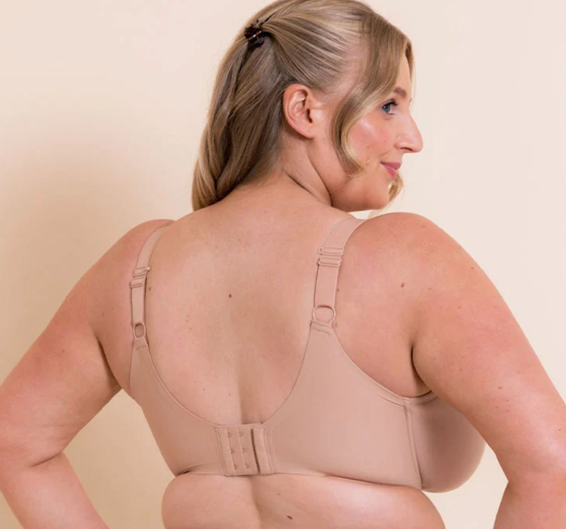Smoothie Spacer Plunge T-shirt Bra - Latte / Nude