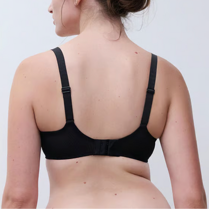 Legend Full Coverage Unlined Underwire Bra - Black
