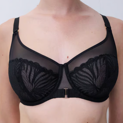 Legend Full Coverage Unlined Underwire Bra - Black