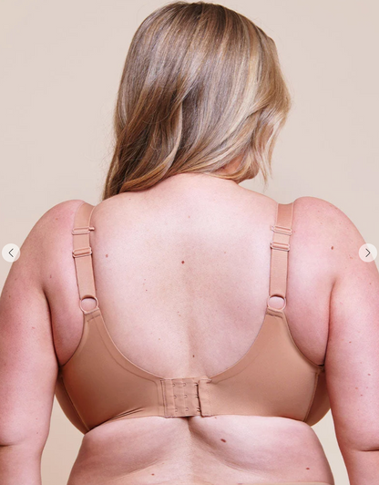 Smoothie Spacer Plunge T-shirt Bra - Latte / Nude