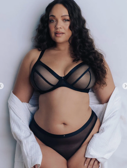 Lightstyle Plunge Bra - Black