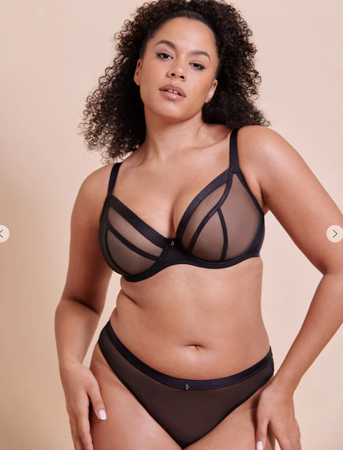 Lightstyle Plunge Bra - Black