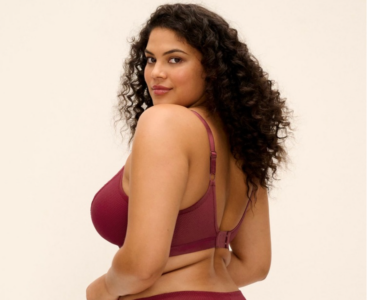 Tiernie Non-Wired Bralette - Tibetan Red